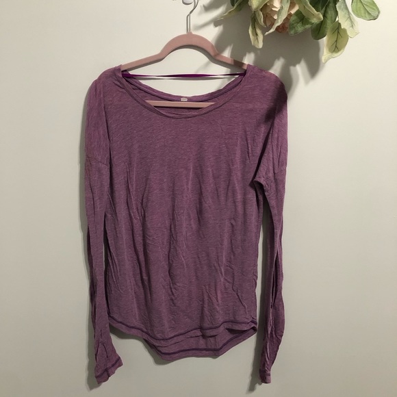 Purple Long Sleeve Under Armour Tee - Picture 5 of 12